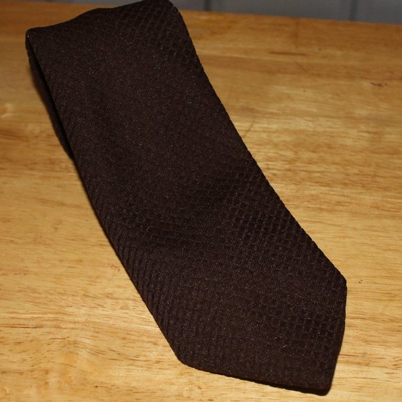 Vingtage Men's Brown Tie - Picture 1 of 2